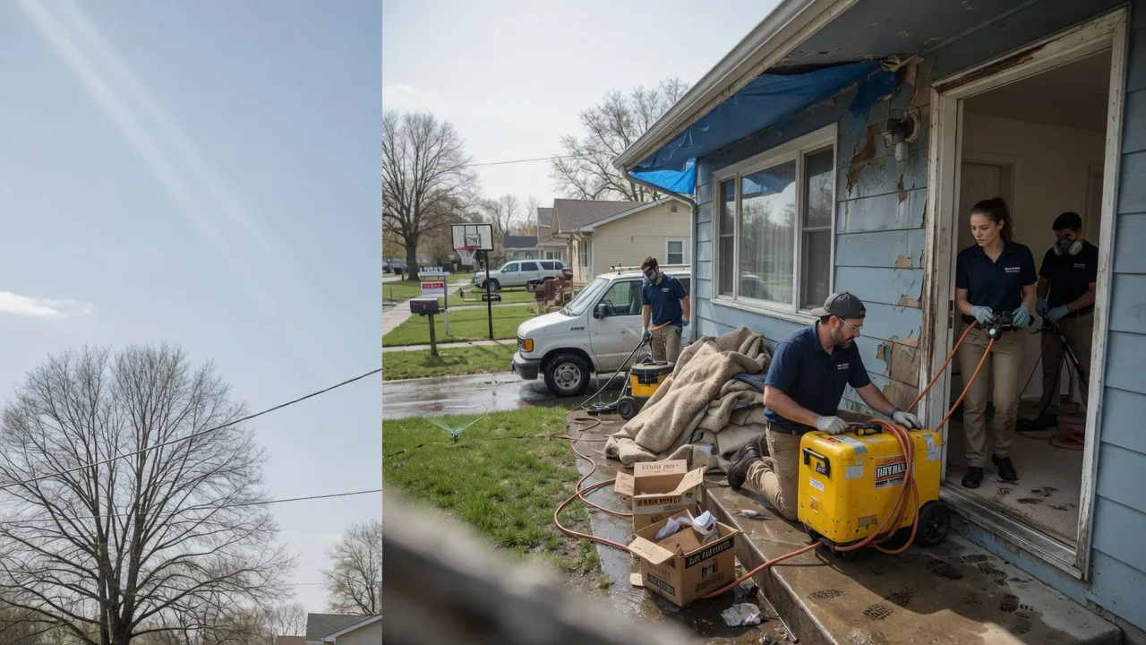 Basement Flood Cleanup in Glen Ellyn, IL near me